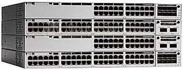 Alt view image 2 of 6 - Cisco - C9300-NM-4G - Cisco Catalyst 9300 4 x 1GE Network Module, Spare - For Data Networking - 4 1000Base-T Network -