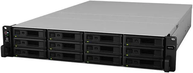 Alt view image 3 of 5 - Synology RackStation RS3618XS - NAS server - 12 bays - rack-mountable - SATA 6Gb/s - RAID 0, 1, 5, 6, 10, JBOD, RAID F1