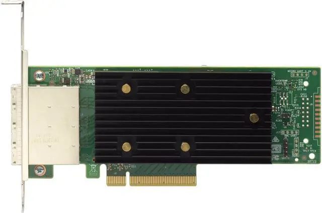 Alt view image 4 of 6 - Lenovo 7Y37A01090 Thinksystem 430-8E - Storage Controller - 8 Channel - Sata / Sas 12Gb/S Low Profile - 1.2 Gbps - Pcie 3.0 X8 - For Thinksystem Sr530, Sr550, Sr570, Sr590, Sr630, Sr650, Sr850, Sr860