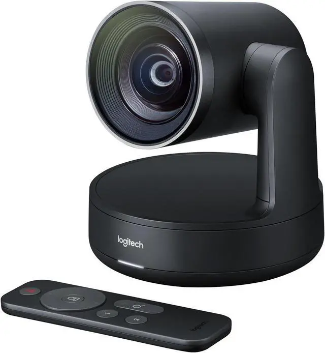 Alt view image 4 of 20 - Logitech Video Conferencing Camera - 13 Megapixel - 60 Fps - Matte Black Slate Gray - Usb 3.0