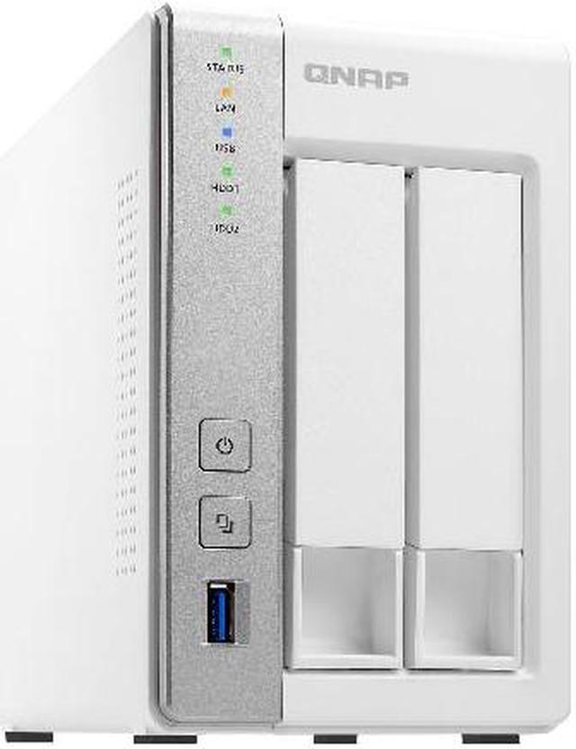 QNAP TS-231P Diskless System Powerful Yet Affordable 2-Bay NAS for Small  and Home Offices