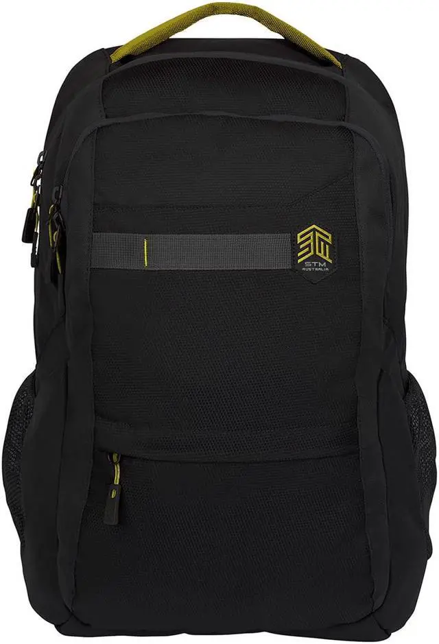 Alt view image 5 of 7 - STM Goods Trilogy Carrying Case (Backpack) for 15" Bottle, Accessories, Document, Umbrella, Cable, Magazine, Notebook, Key, Gear, Tablet - Black