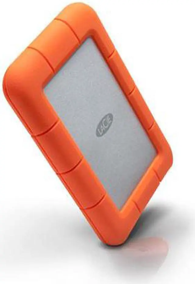 Alt view image 7 of 20 - LaCie 2TB Rugged Mini External Hard Drive USB 3.0 Model LAC9000298 Orange