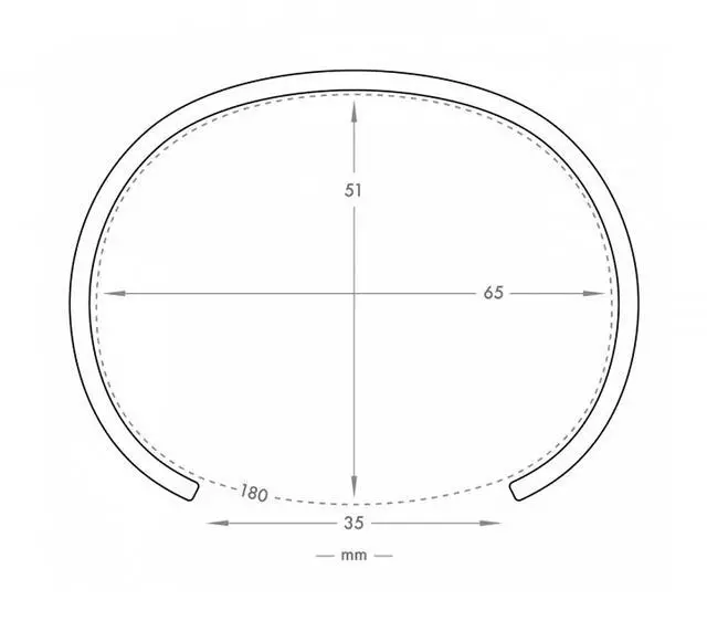 Alt view image 6 of 8 - Daniel Wellington elegant Classic Cuff couple series silver 180MM adjustable open large size bracelet DW00400002