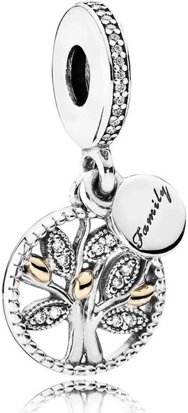 Alt view image 2 of 6 - Pandora Family Heritage Pendant Charm - 791728CZ