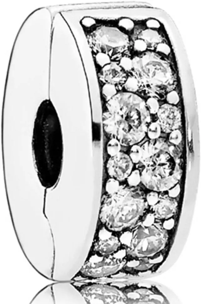Alt view image 2 of 6 - PANDORA Pandora gorgeous shiny pink cubic zirconia  925 silver string ornaments 791817HCZ