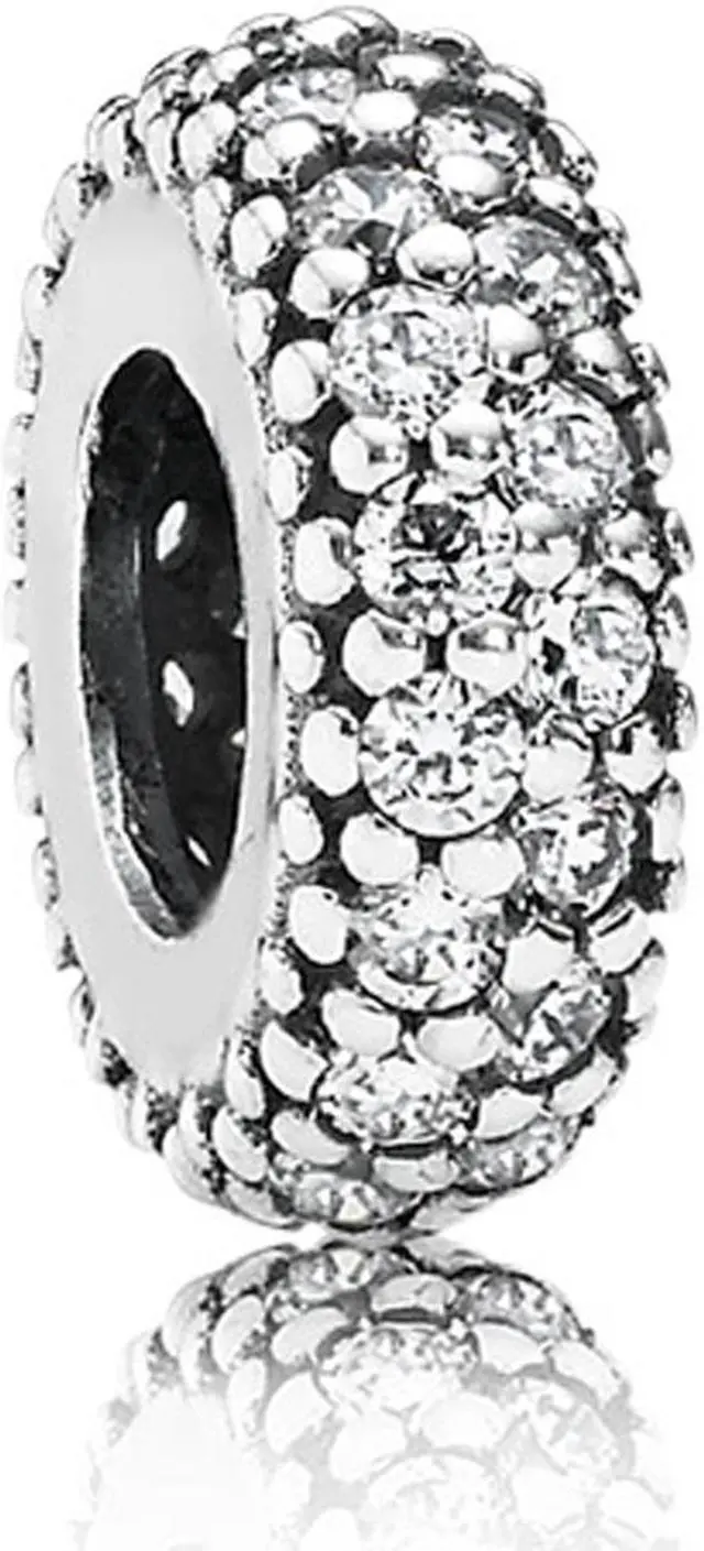 Main image of PANDORA Pandora gorgeous shiny pink cubic zirconia  925 silver string ornaments 791817PCZ