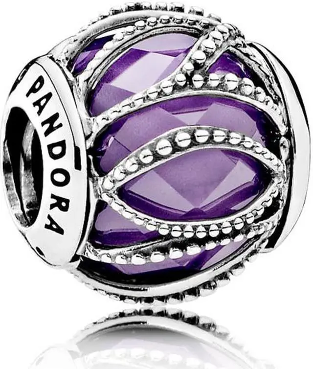 Alt view image 2 of 3 - Pandora Purple Intertwining Radiance Charm - 791968ACZ - OEM