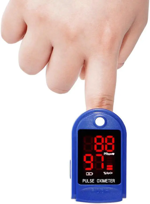 Alt view image 6 of 6 - CMS50DL Pulse Oximeter Fingertip, fingertip Blood Oxygen Saturation Monitor with Pulse, Oximeter Finger Oxygen Readings, Heart Rate and Fast Spo2 Reading Oxygen Meter, Made by CONTEC!