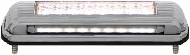 Main image of 11 LED Chrome License Plate Light w/ Back-Up Light - White LED