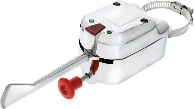 Alt view image 2 of 3 - United Pacific Industries Chrome Turn Signal Switch with 4-Way Hazard Function Electrical Accessory 110307
