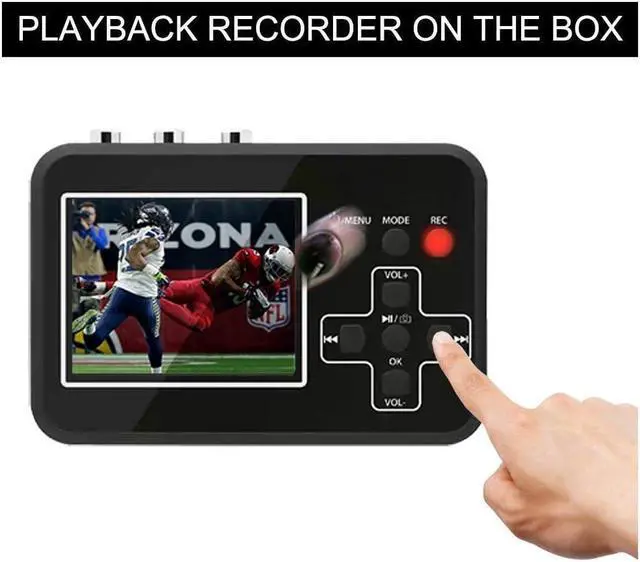 Alt view image 6 of 7 - DIGITNOW Video Converter Video to Digital Converter,VHS to Digital Converter to Capture Video from VCR's,VHS Tapes,Hi8,Camcorder, DVD,TV Box and Gaming Systems