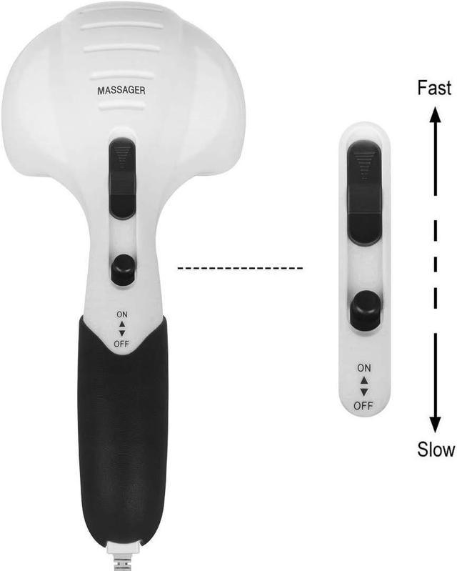 VIKTOR JURGEN Handheld Back Massager - Double Head Electric Full