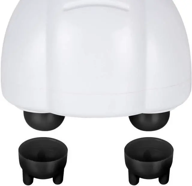 Alt view image 7 of 7 - Handheld Back Massager - Double Head Electric Full Body Massager - Deep Tissue Percussion Massage Hammer for Muscles, Arm, Neck, Shoulder, Back, Leg, Foot (Black)