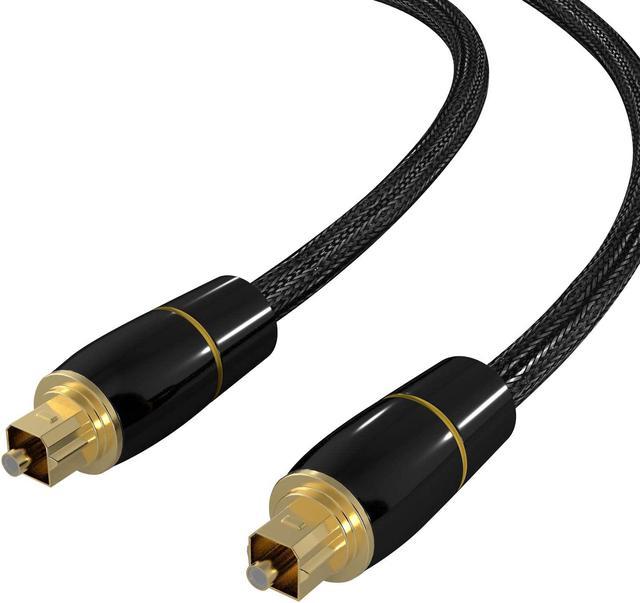Digital Optical Audio Cable Toslink Cable -[24K, 53% OFF
