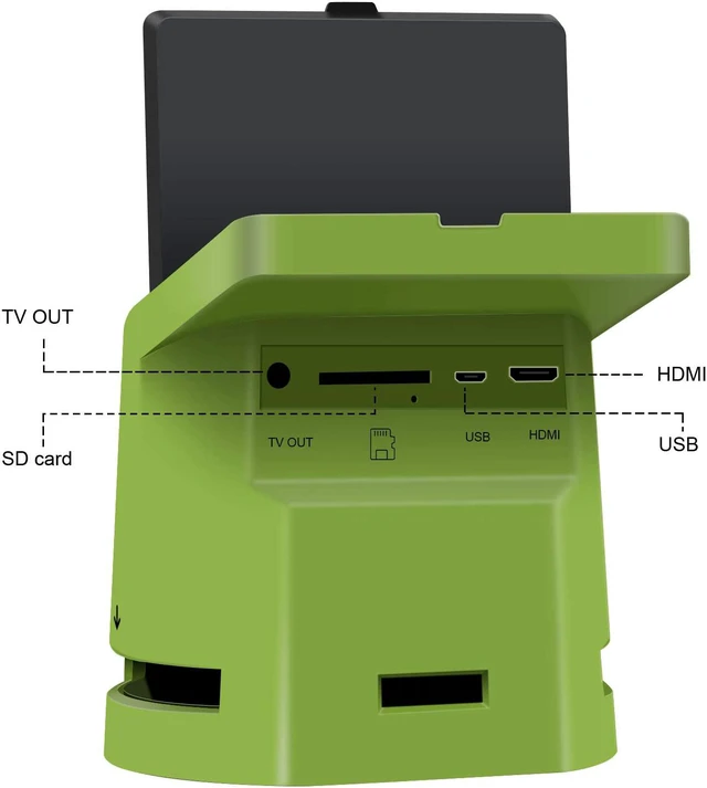 Alt view image 5 of 7 - Unique Digital Film Scanner with 22MP, Converts 35mm, 126, 110, Super 8 Films, Slides, Negatives to JPEG, Tilt-Up 3.5" LCD, Transfer Pictures to Phones Via WiFi Connection, MAC and PC Compatible