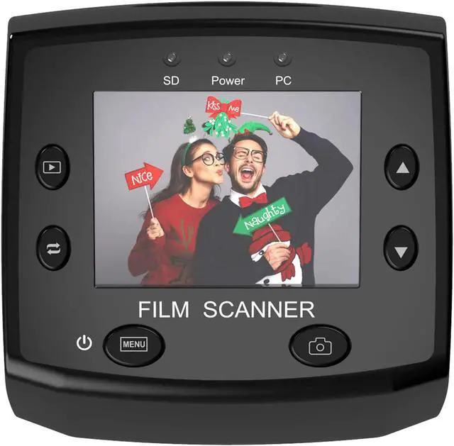 Alt view image 5 of 7 - DIGITNOW 135 Film Scanner High Resolution Slide Viewer,Convert 35mm Film,Negative &Slide to Digital JPEG Save into SD Card, with Slide Mounts Feeder No Computer/Software Required