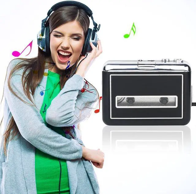 Alt view image 5 of 5 - Cassette Player Converter, Convert Tapes to Digital MP3 Portable Walkman with New Upgrade Convenient Software (AudioLAVA)