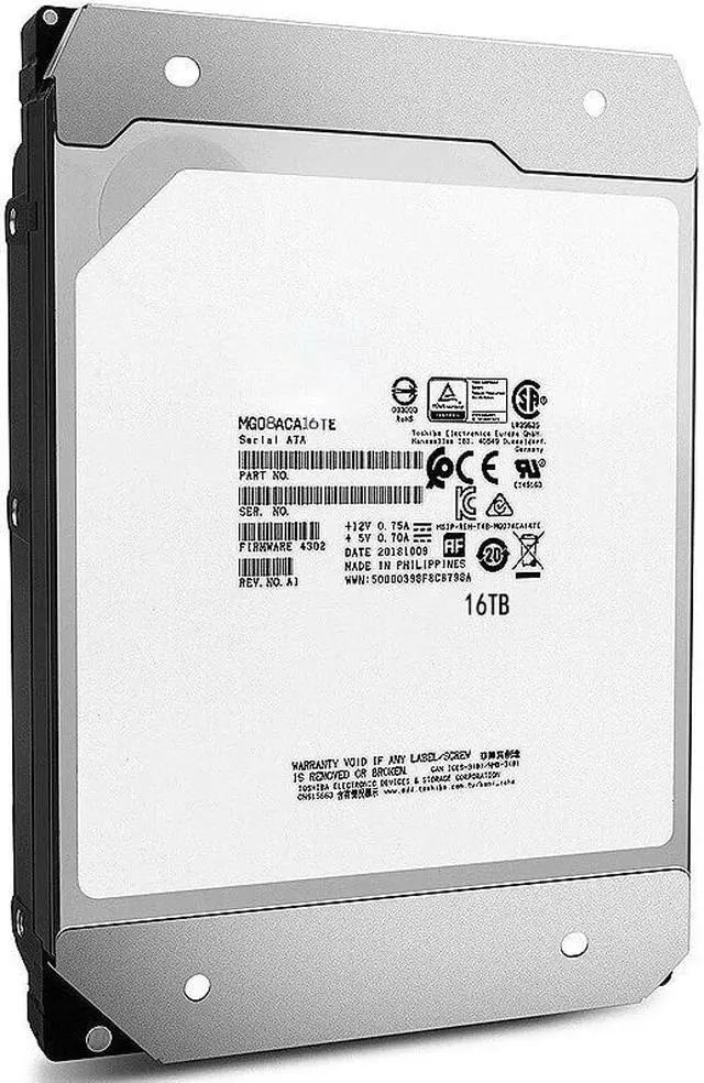 Main image of For Toshiba MG08ACA16TE 16T mechanical hard disk vertical 16TB helium SATA 7200 to 512M
