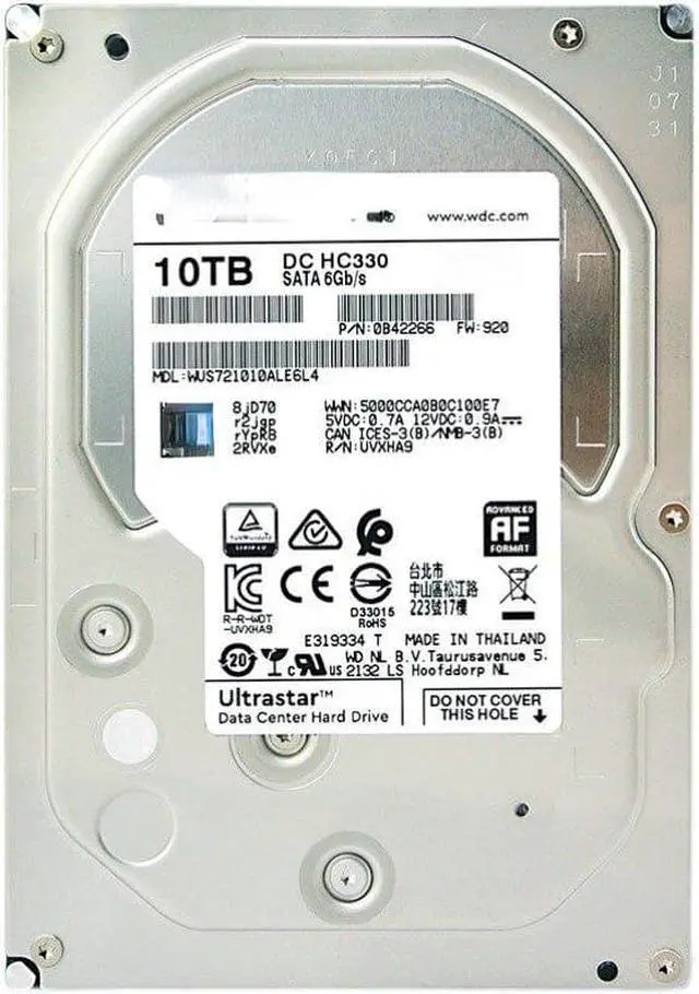 Main image of for Western 10T hard disk WD10TB monitoring video recorder NAS array 10t desktop mechanical hard disk