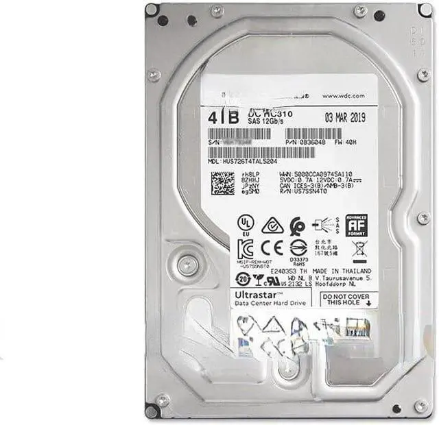 Main image of For WD/HUS726T4TAL5204 4TB 3.5 SAS hard disk 7.2k256M