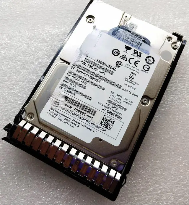 Main image of For HP 759208-B21 300gb SAS 15K 12gb 759546-001 server hard disk