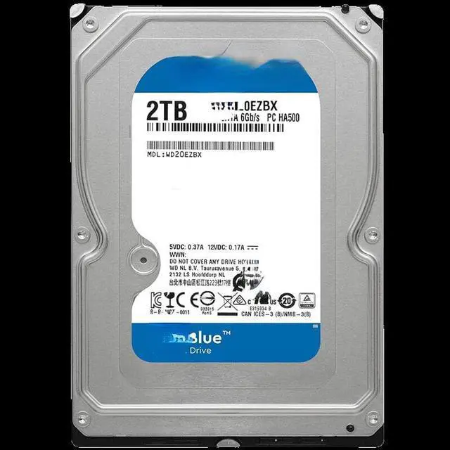 Main image of For Western Data WD20EZBX Blue Disk 2T 2TB 7200 RPM 256MB SATA Desktop Hard Disk