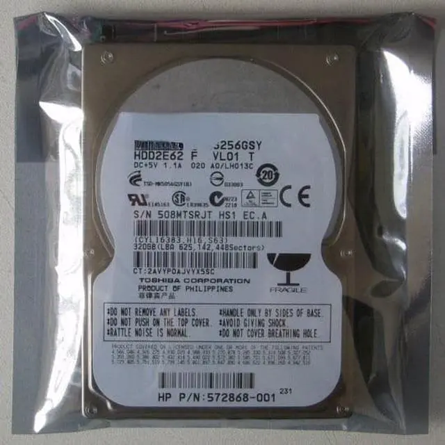 Main image of For Toshiba 7200 to 320G laptop hard disk 2.5-inch SATA serial port