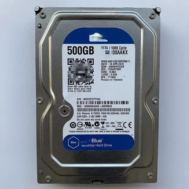 Main image of For 7200 to WD blue disk 3.5 inch 500G desktop computer hard disk WD5000AAKX