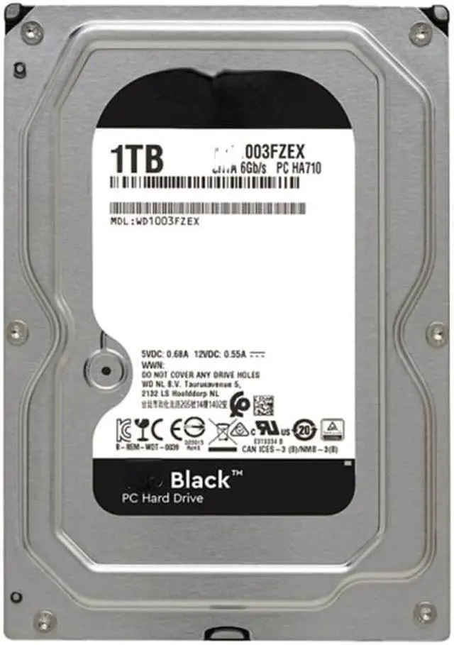 Main image of For CMR/PMR WD1003FZEX 3.5 inch 1T desktop computer enterprise black disk