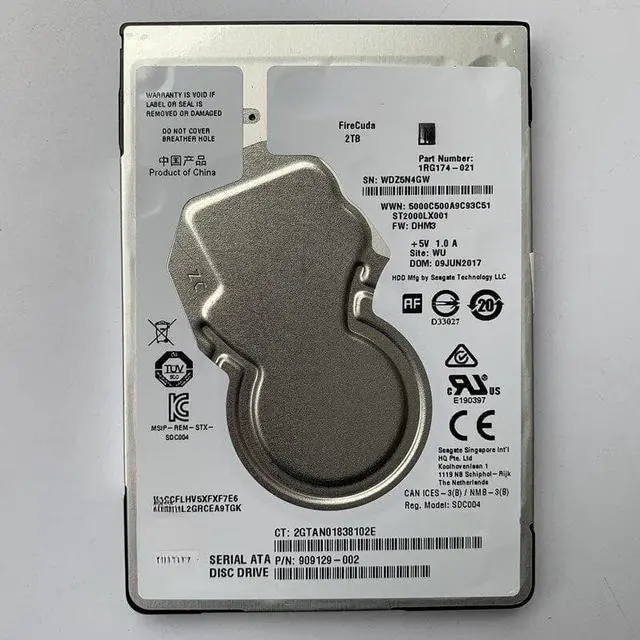 Main image of For 8G 2.5-inch Seagate 2T SSHD Laptop Hard Disk ST2000LX001