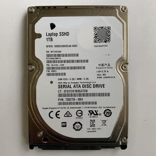 Main image of For PMR 2.5-inch ST1000LM014 Seagate 1T SSHD 8G Laptop Hard Disk