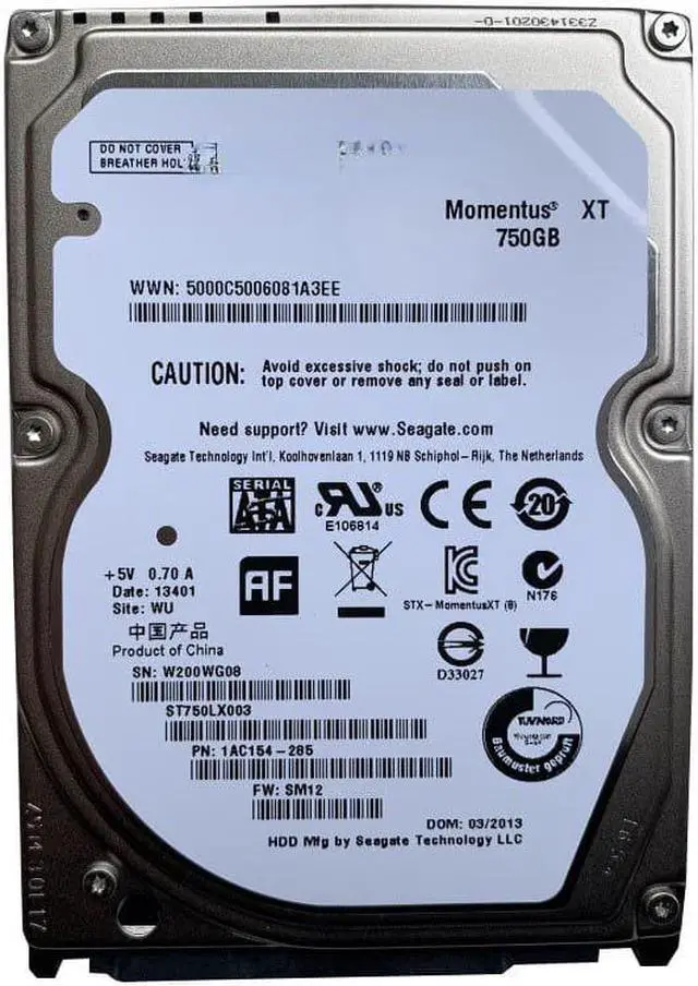 Main image of For 2.5 inch 7200 to ST750LX003 Seagate XT2 generation SSHD 750G notebook hard disk