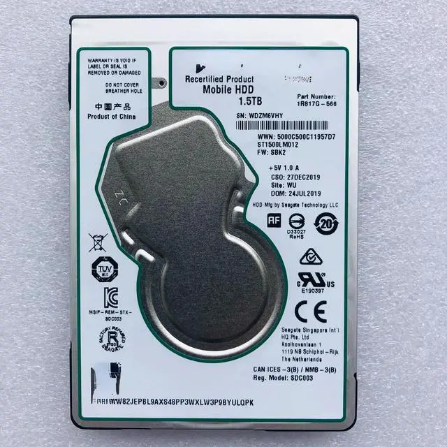 Main image of For 2.5 inch Seagate ST1500LM012 128M cache 1.5T notebook hard disk 7MM