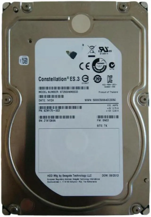 Main image of For PMR/CMR vertical 3.5-inch Seagate 2T enterprise server desktop host hard disk ST2000NM0033