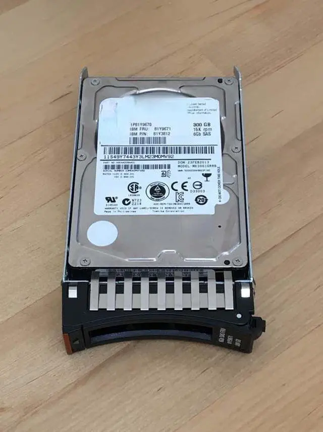 Main image of ForIBM X3550 M3 X3550 M4 X3850 X5 server hard disk 300G 15K SAS 2.5