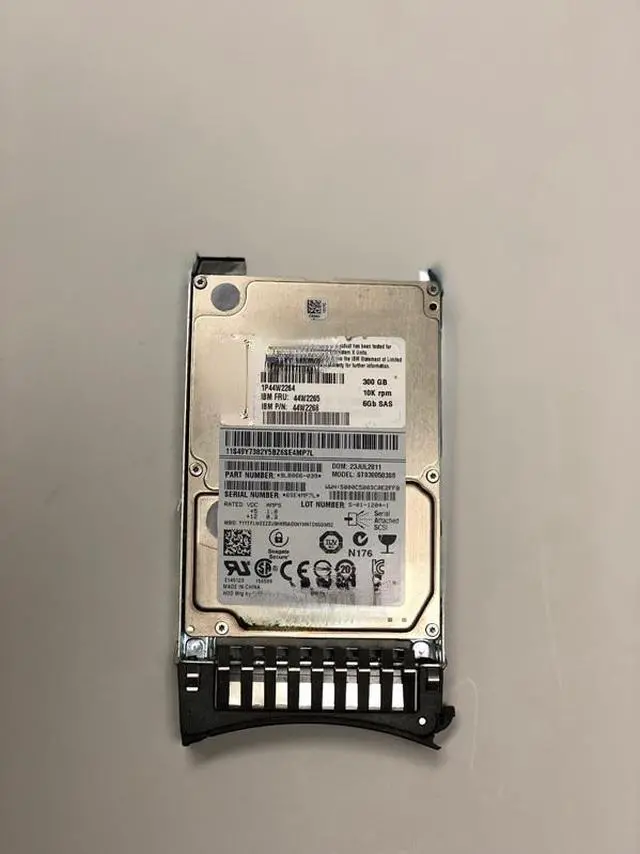 Main image of For IBM 44W2264 44W2265 300G 10K SAS 2.5 inch 44W2268 server hard disk