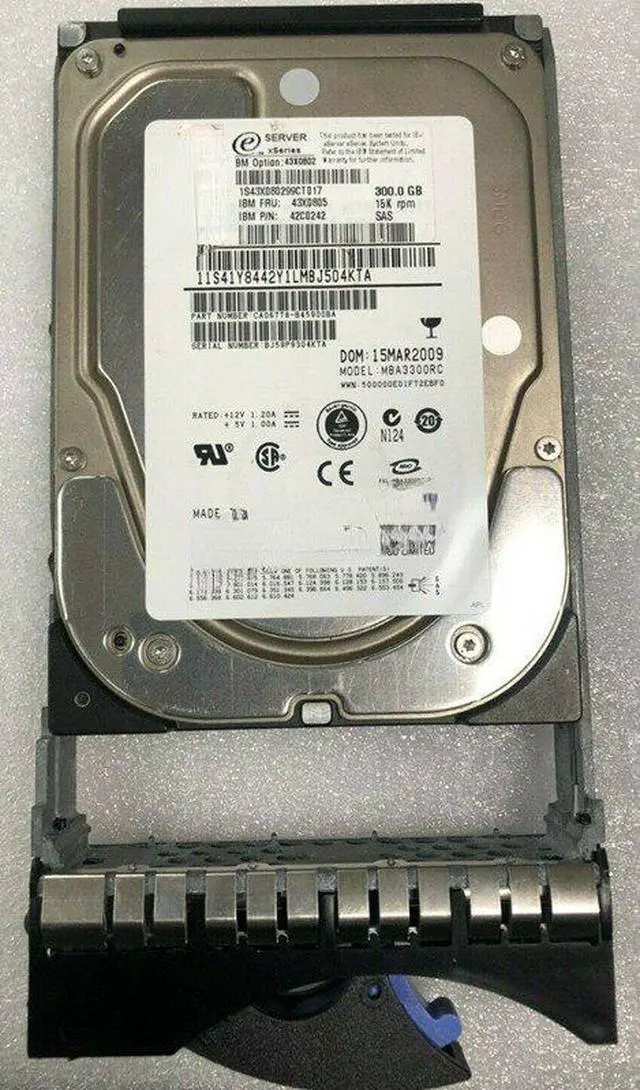 Main image of For IBM X3650 X3550 X3400 special hard disk 43X0802 43X0805 300G 15K SAS