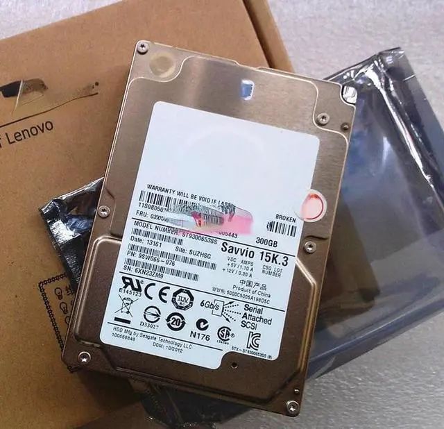 Main image of For Lenovo R630 R680 G6 G7 03X3797 300G 15K SAS 2.5 ST9300653SS