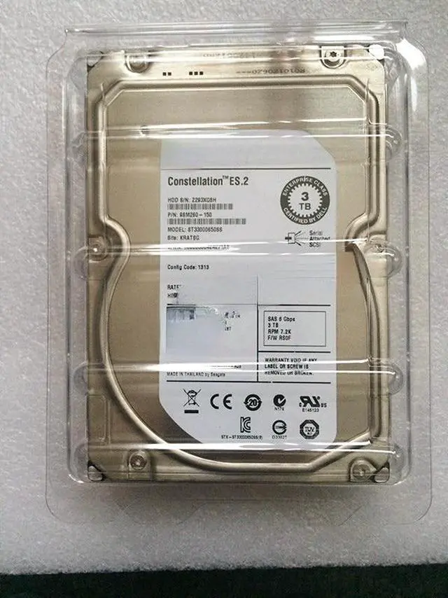 Main image of For Dell MD3600f MD3600i MD3620f original server hard disk 3TB 3T SAS 3.5-inch