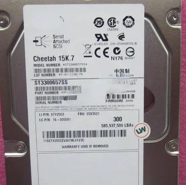 Main image of For Thinkserver TD340 RD330 RD340 RD430 Server Hard Disk 300G 15K SAS
