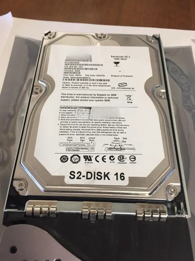 Main image of For Dell 0G377T 1TB 1T SATA 7.2K 3.5-inch server hard disk ST31000340NS