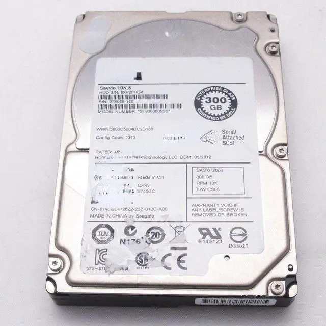 Main image of For Dell R620 R720 R720 Server Dedicated Hard Disk 300G 10K SAS 2.5-inch 6GB