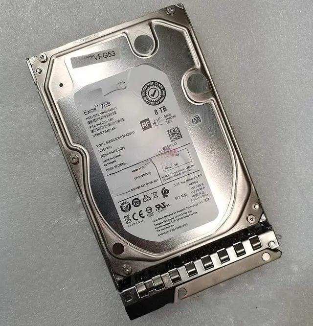 Main image of For Dell 8TB SAS 00N660 0N660 Server hard disk 8T ST8000NM014A 12G 8TB