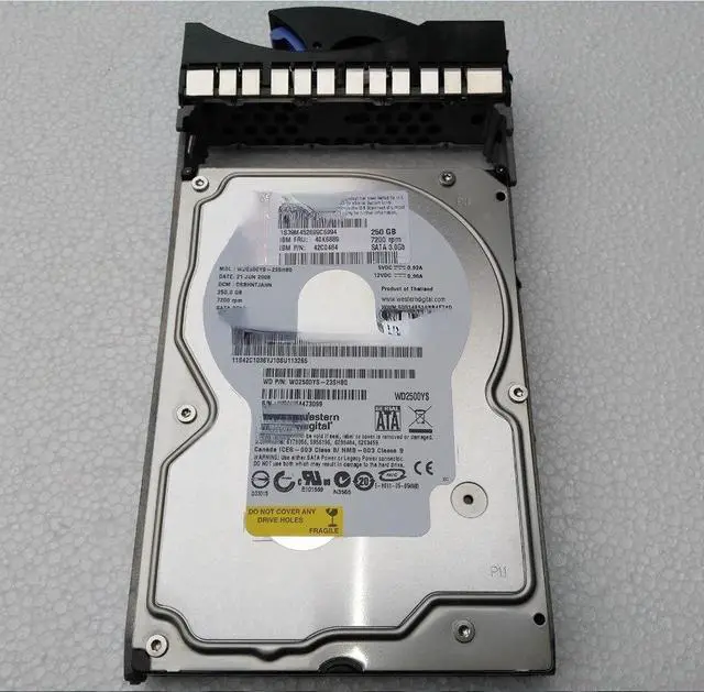 Main image of For IBM X3500 40K6889 39M4526 42C0484 250G 7.2K SATA hard disk WD2500YS