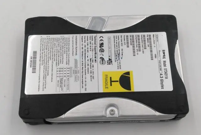 Main image of For Seagate ST34311A ST34313A 4G/4.3GB 5.4K 3.5 IDE/parallel port hard disk