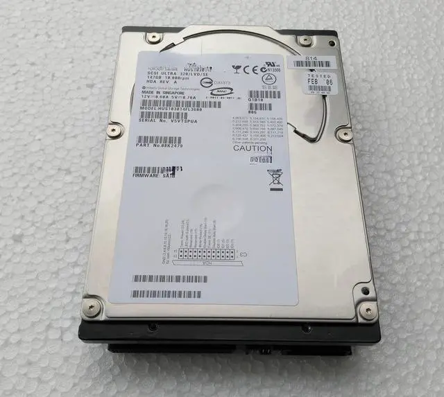 Main image of For Hitachi HUS103014FL3600 147G 10K 68 pin SCSI hard disk 08K2479 17R6389