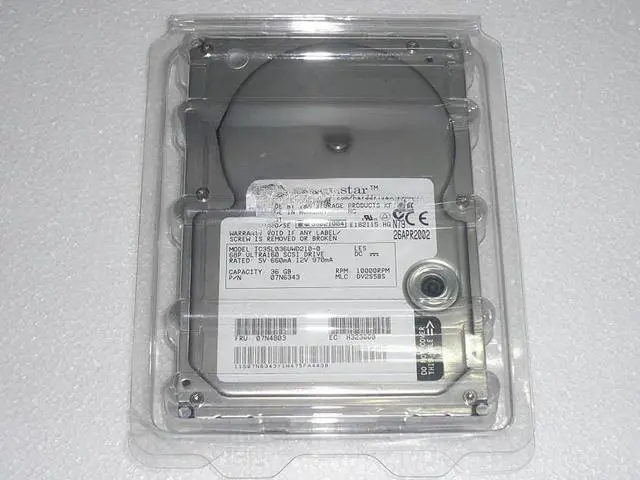 Main image of For IBM 36G 10K U3 68 pin SCSI hard disk 07N4803 07N6343 IC35L036UWD210-0