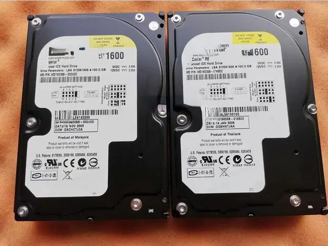 Main image of For WD1600BB-00GUC0 WD1600SB-001KBC0 160G 7.2K IDE hard disk WD1600