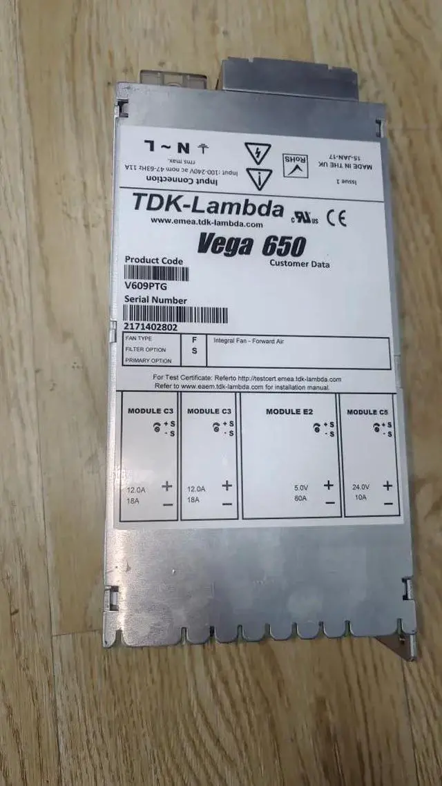 Main image of power supply Vega650 V609PTG v609v1h